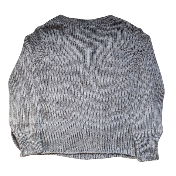 Wooden Ships Pumpkin Crewneck Sweater Womens XS Mohair Wool Chunky Oversized - Picture 3 of 10